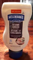 Sauce sésame et gingembre