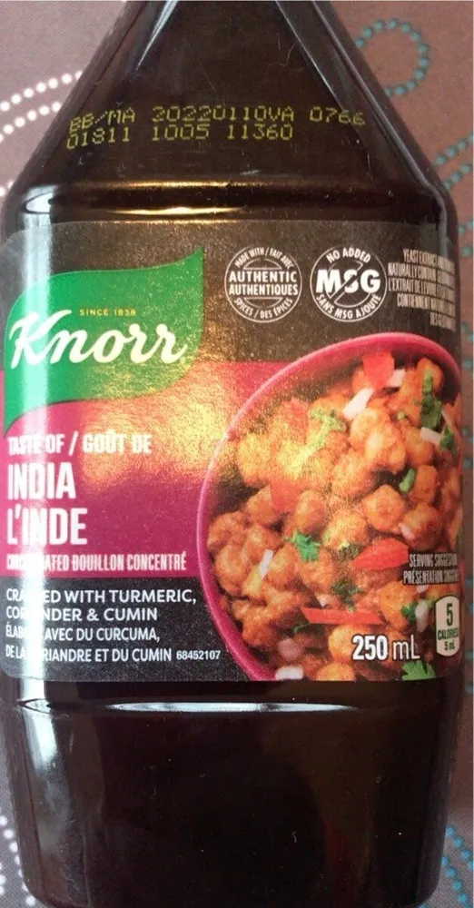 Goût de l’Inde