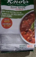 Chili aux 3 haricots et legumes