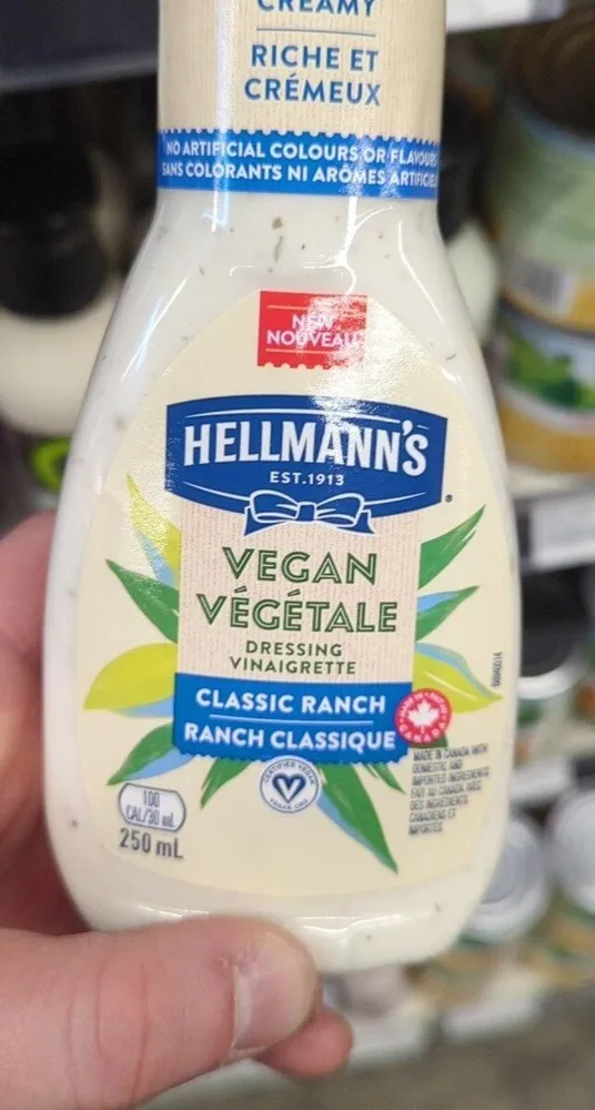 Vinaigrette ranch classique végétale
