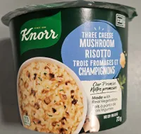 Risotto trois fromage et champignons - Knorr