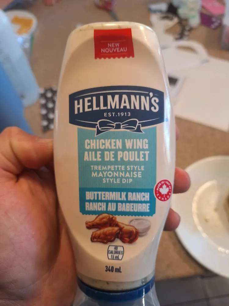 Chicken Wing Buttermilk Ranch Style Dip