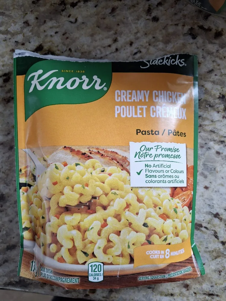 Fusilli au poulet crémeux