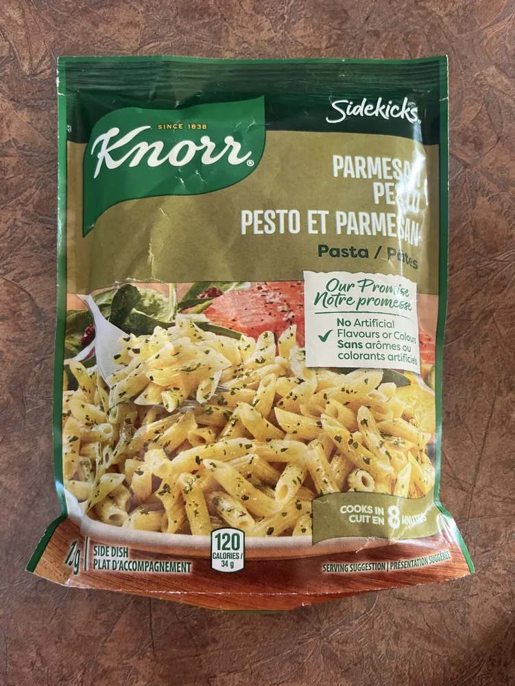 Pâtes Au Pesto & Parmesan Sidekicks