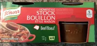 Bouillon Style Maison (boeuf)