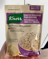 Asiago cheese & cracked black pepper rice