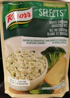 riz au cheddar blanc et brocoli
