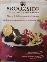 Chocolat noir arôme cerise vanille
