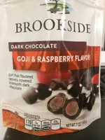 Goji & Raspberry Flavors Soft Fruit Flavored Centers Covered In Smooth Dark Chocolate
