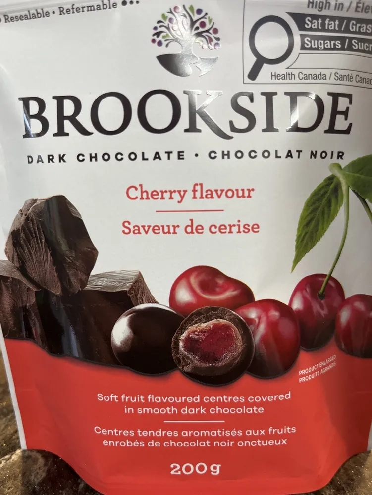 Cherry Flavour Dark Chocolate