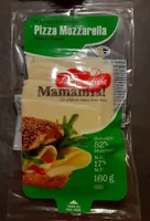 Pizza mozzarella en tranche