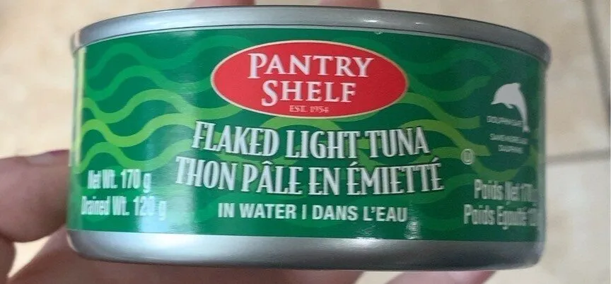 Flaked light tuna