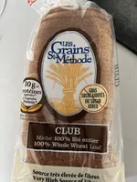Club Miche 100% Blé entier / 100% Whole Wheat Loaf