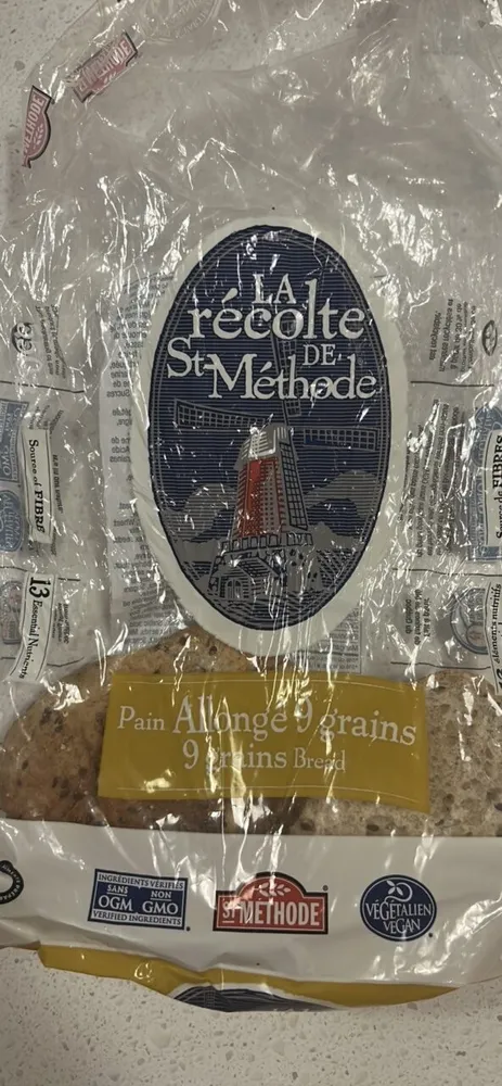 Pain de blé blanc 9 grains / 9 grains white bread