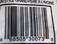 Pain style grand-père à l’avoine
