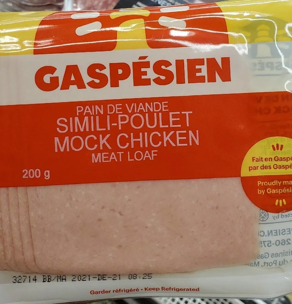 Pain de viande simili-poulet