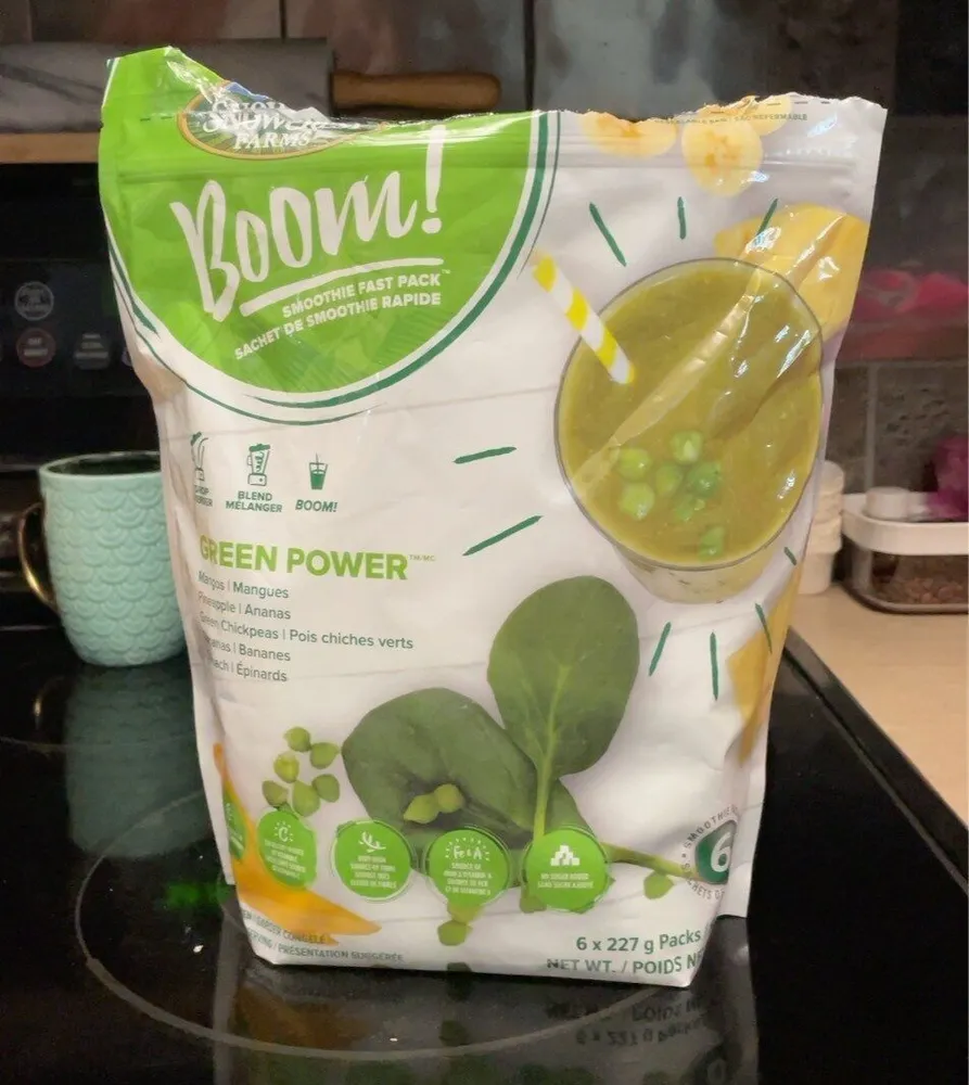Green power smoothie pack