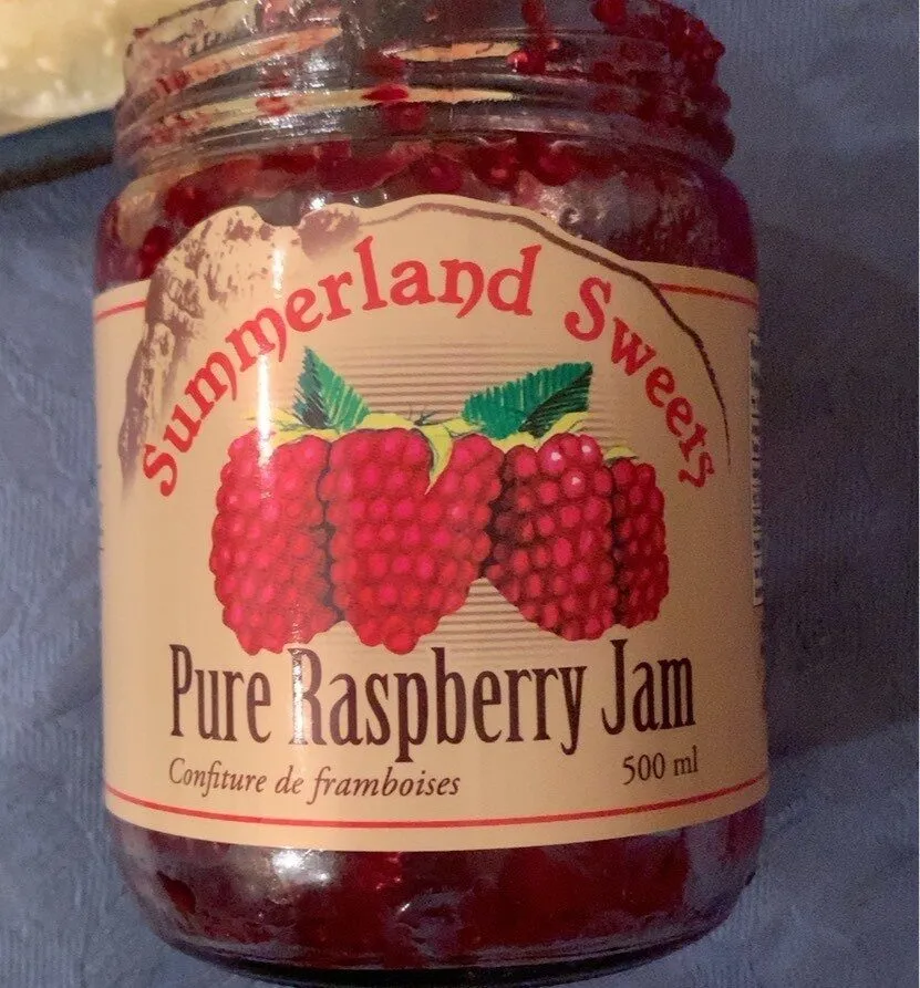 Confiture de framboises