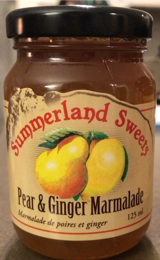 Pear and ginger marmalade