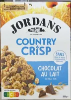 Country Crisp chocolat au lait
