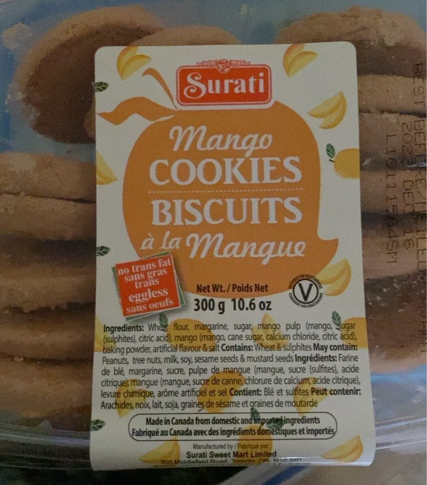Mango coockies biscuits
