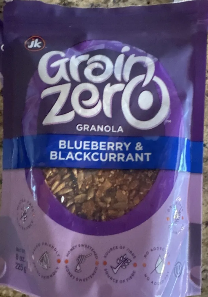 Blueberry & Blackcurrant granola