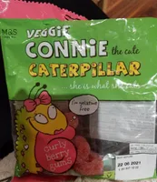 Veggie connie the cute caterpillar