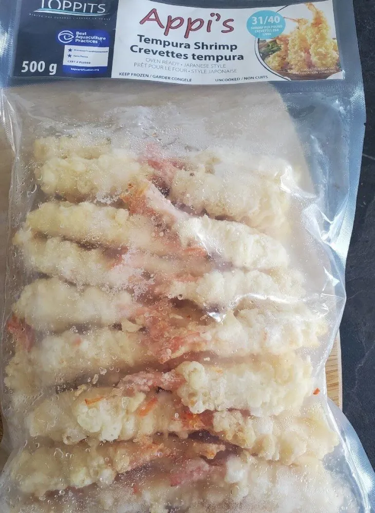 Crevette tempura