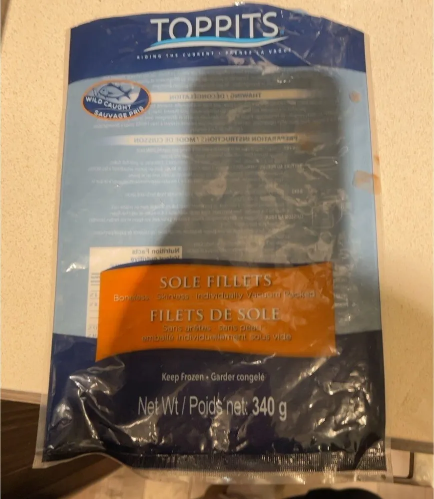 Sole fillets