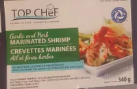 Crevettes Marinées ail et fines herbes