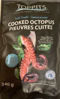 Cooked octopus
