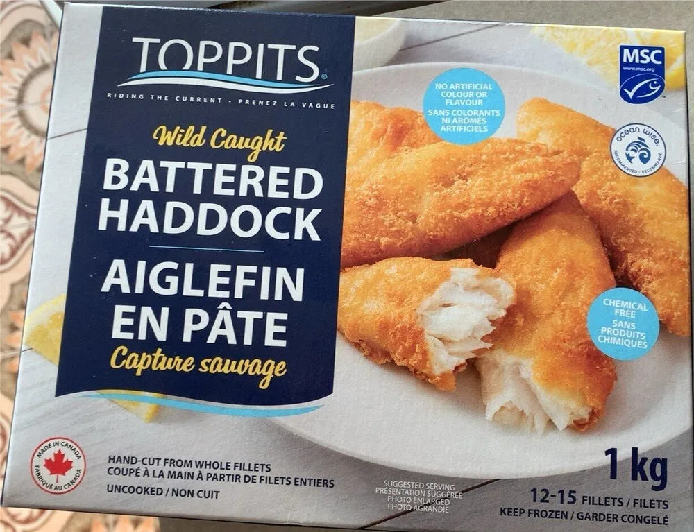 Aiglefin en pâte