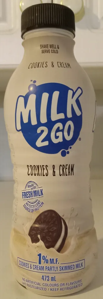 1% M.F. Cookies & Cream Partly Skimmed Milk