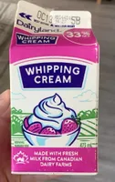 Whipping cream