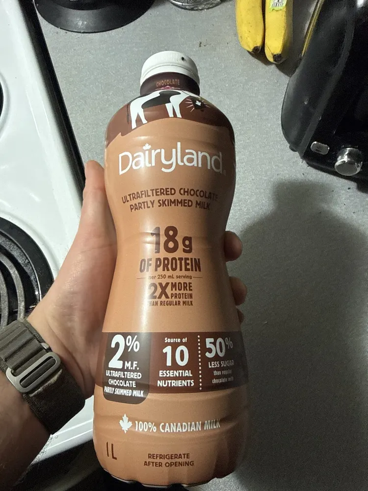 Dairyland 2% Ultrafiltered Chocolate Partly Skimmed Milk