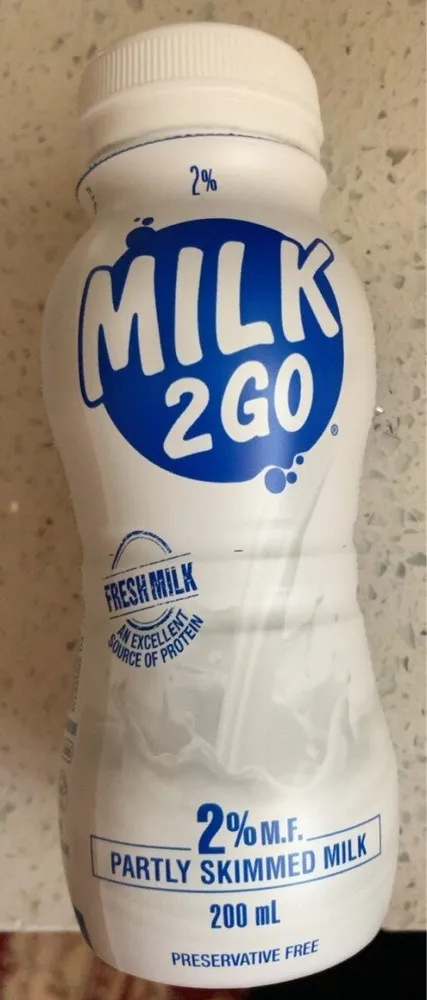 Milk2go strawberry flavour