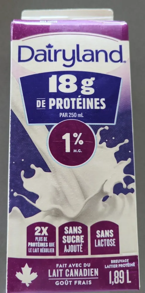 Lactose Free 18g Protein