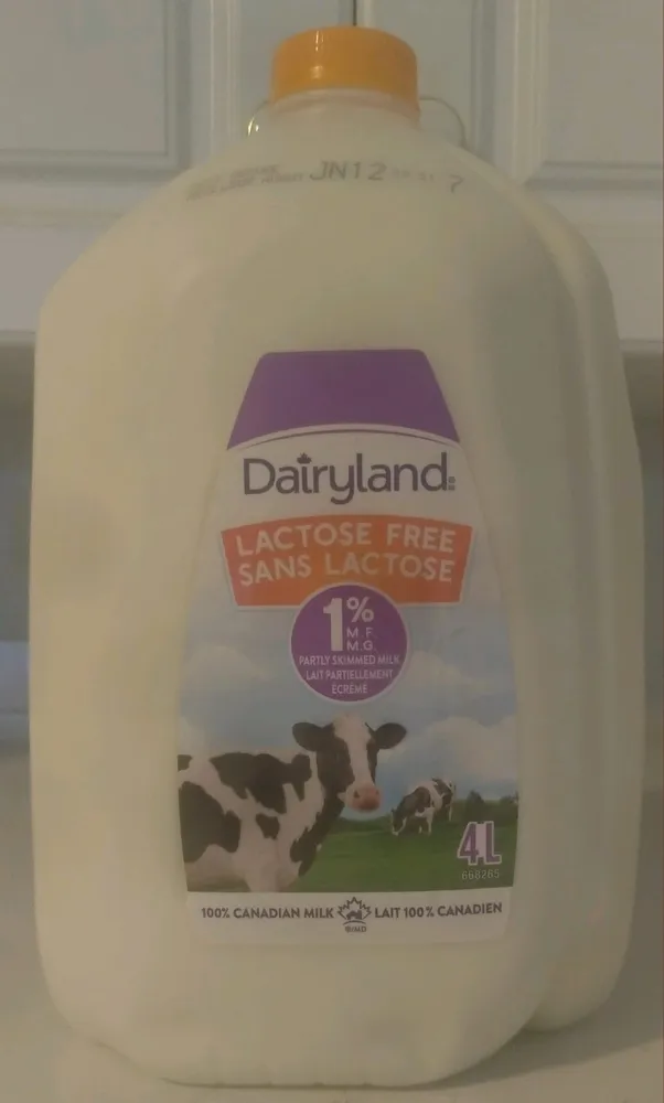 1% Partly Skimmed Lactose Free Milk
