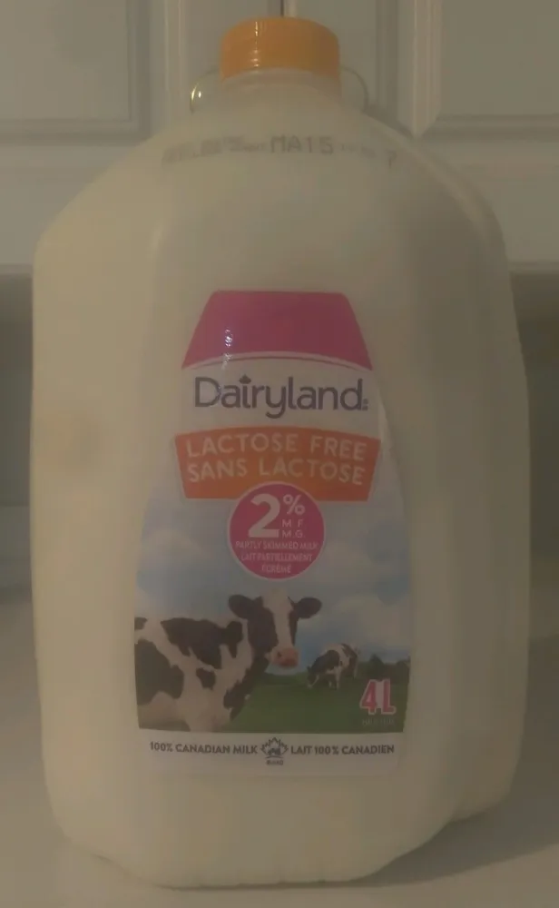 2% Lactose Free Partly Skimmed Milk