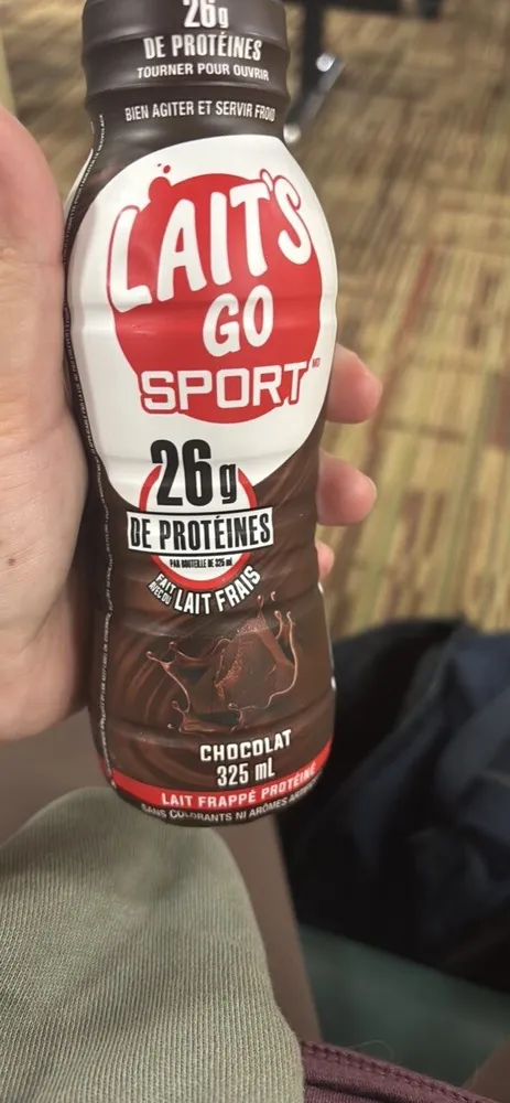 MILK 2GO SPORT Chocolate Milk Protein Shake