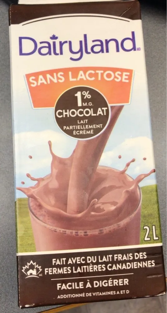 Lactose free 1% chocolat