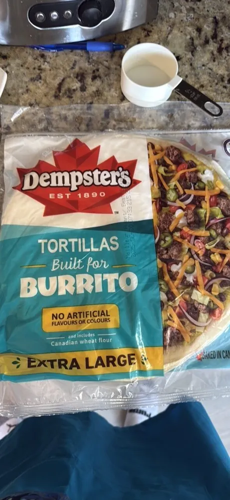 Tortillas Built for Burrito Extra Large