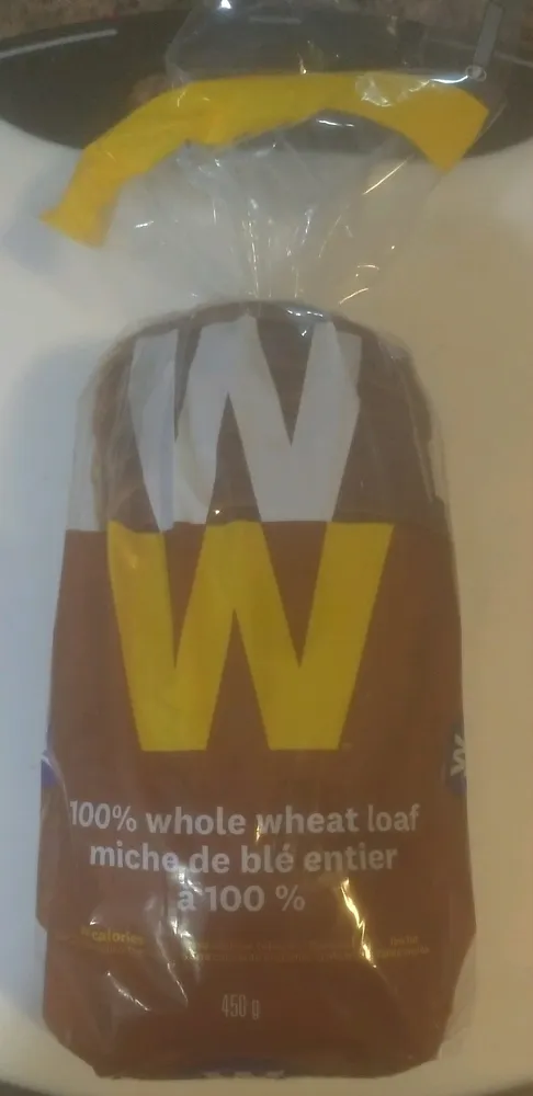 100% whole wheat loaf