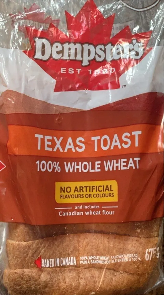 Texas Toast 100% whole wheat