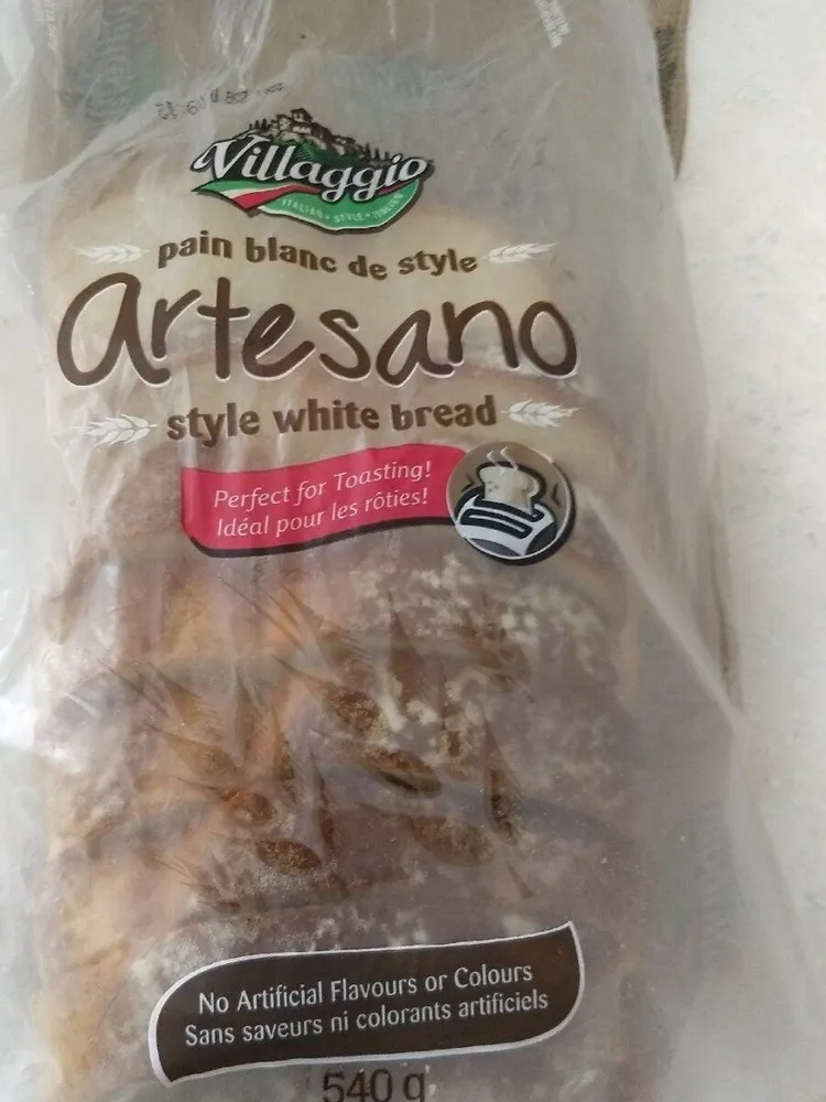 Style white bread artesano