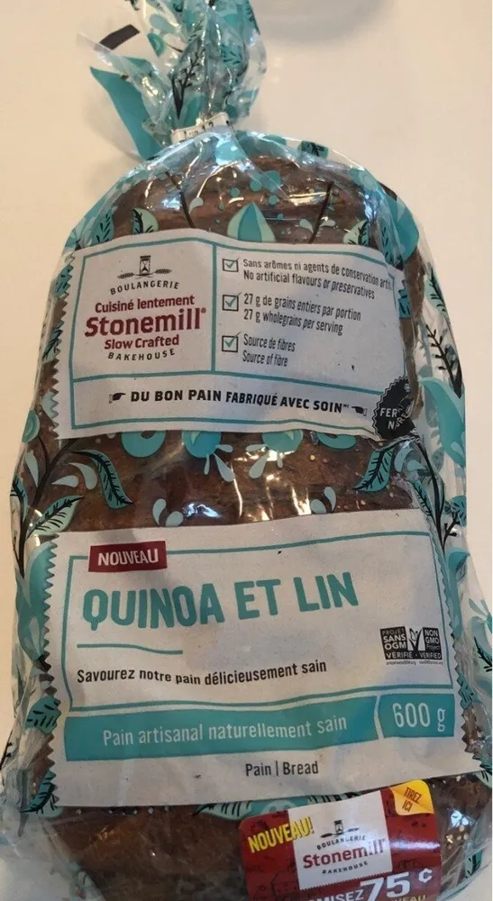 Pain quinoa et lin