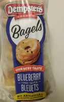 Bagels Dempster's saveur myrtilles