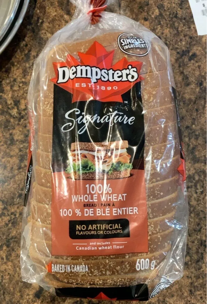 100% Whole Wheat Bread
