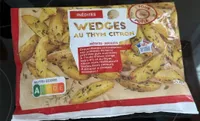 Wedges au thym citron