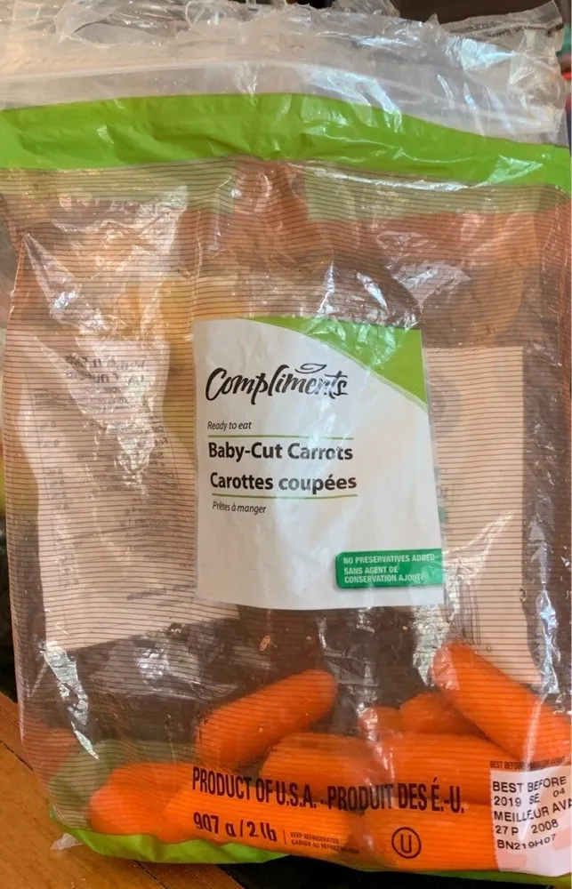Carottes coupées